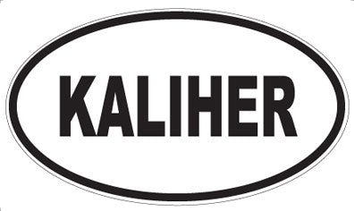 KALIHER - Oval Magnet
