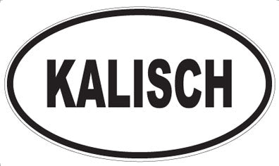 KALISCH - Oval Magnet