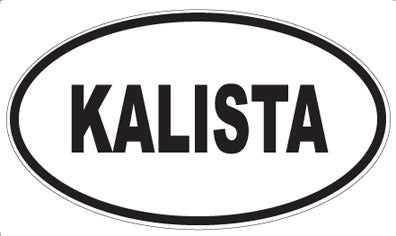 KALISTA - Oval Magnet