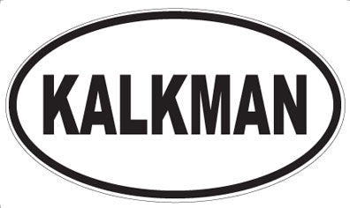 KALKMAN - Oval Magnet
