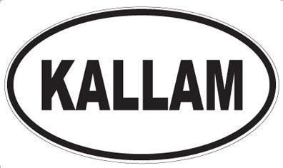 KALLAM - Oval Magnet