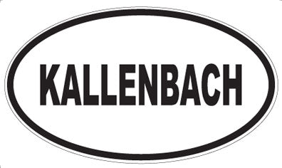 KALLENBACH - Oval Magnet