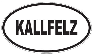 KALLFELZ - Oval Magnet