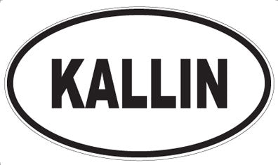 KALLIN - Oval Magnet