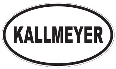 KALLMEYER - Oval Magnet