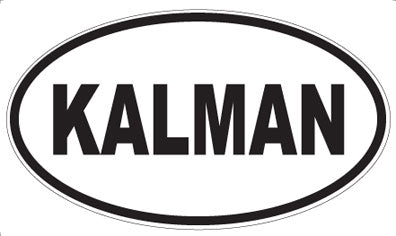 KALMAN - Oval Magnet