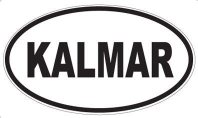 KALMAR - Oval Magnet