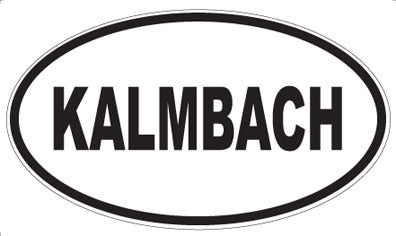 KALMBACH - Oval Sticker