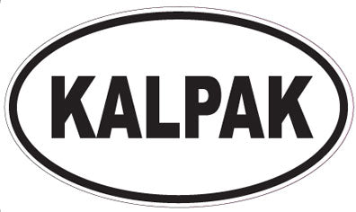 KALPAK - Oval Sticker