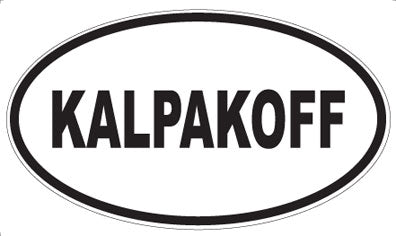 KALPAKOFF - Oval Magnet