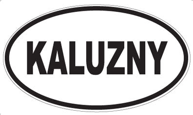KALUZNY - Oval Magnet