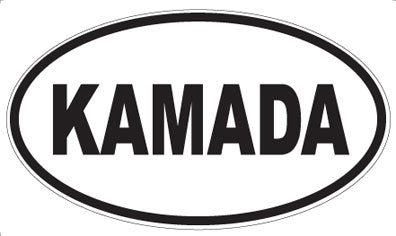 KAMADA - Oval Sticker