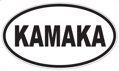 KAMAKA - Oval Sticker