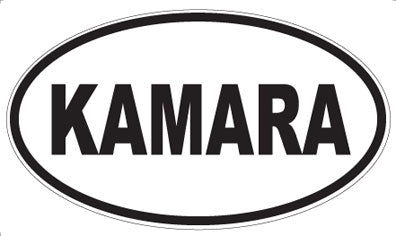 KAMARA - Oval Magnet
