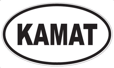 KAMAT - Oval Magnet