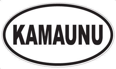 KAMAUNU - Oval Magnet