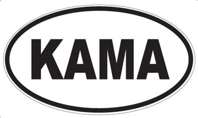 KAMA - Oval Magnet
