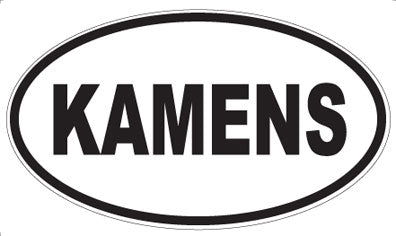 KAMENS - Oval Magnet
