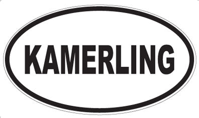 KAMERLING - Oval Magnet