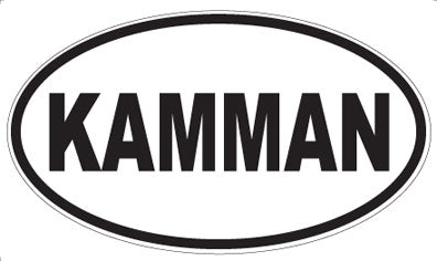 KAMMAN - Oval Sticker