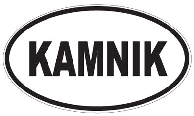 KAMNIK - Oval Magnet
