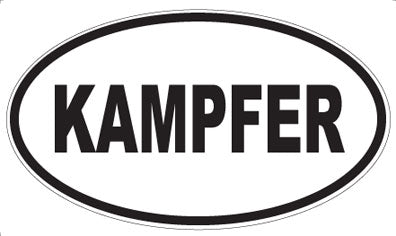 KAMPFER - Oval Magnet