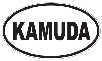 KAMUDA - Oval Sticker