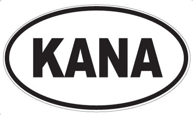 KANA - Oval Magnet