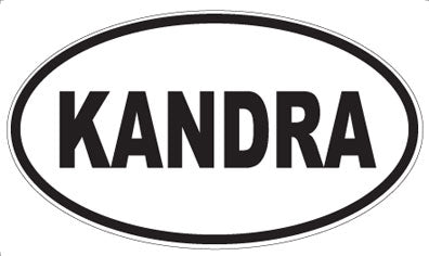 KANDRA - Oval Magnet
