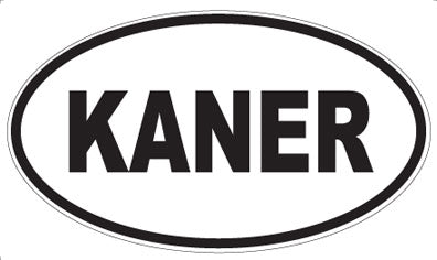 KANER - Oval Magnet