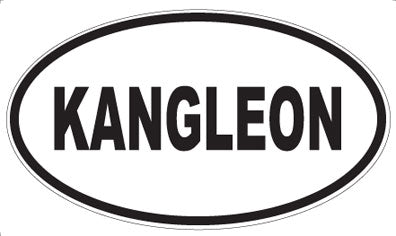 KANGLEON - Oval Magnet