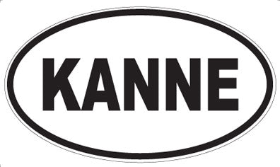 KANNE - Oval Magnet
