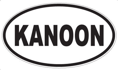KANOON - Oval Magnet