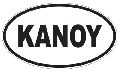 KANOY - Oval Magnet