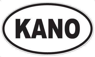 KANO - Oval Magnet