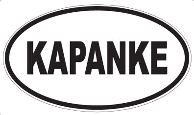 KAPANKE - Oval Magnet