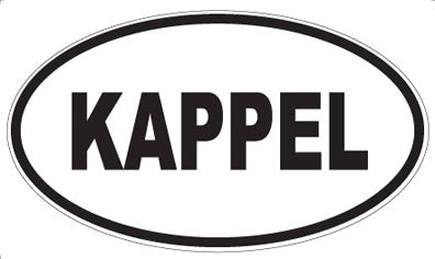 KAPPEL - Oval Magnet