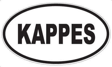 KAPPES - Oval Magnet