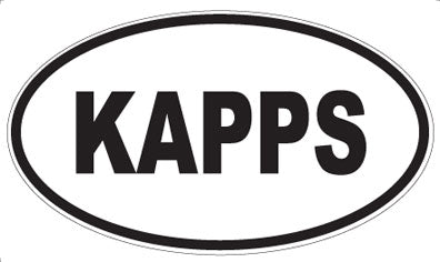 KAPPS - Oval Magnet