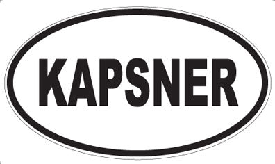 KAPSNER - Oval Magnet