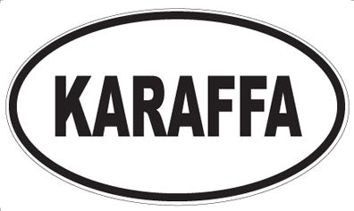 KARAFFA - Oval Magnet