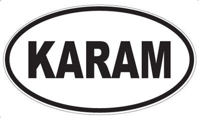 KARAM - Oval Magnet
