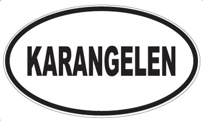 KARANGELEN - Oval Magnet