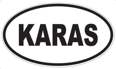 KARAS - Oval Magnet