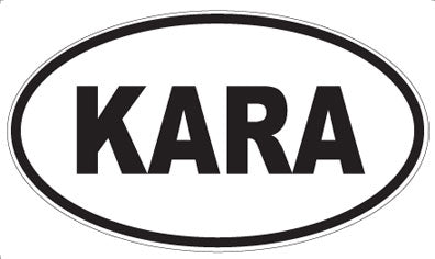 KARA - Oval Magnet