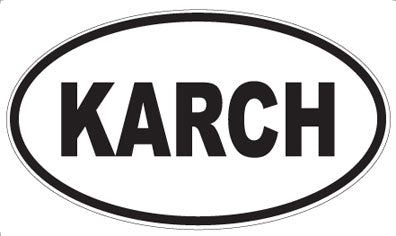 KARCH - Oval Magnet