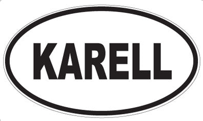 KARELL - Oval Magnet