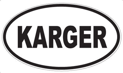 KARGER - Oval Magnet
