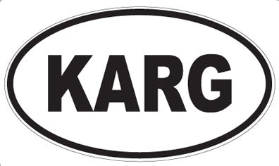 KARG - Oval Magnet