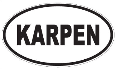 KARPEN - Oval Sticker